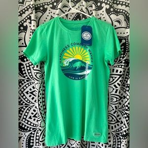 Life is Good “Happiness Comes in Waves” Tee